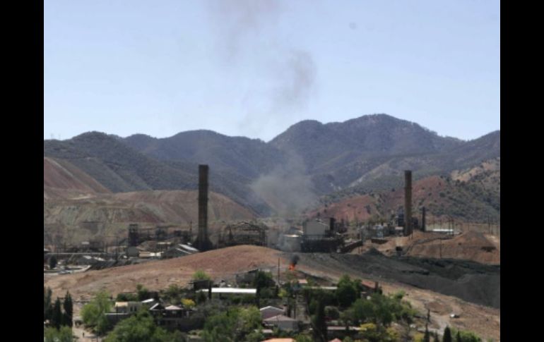 El 6 de junio pasado, la PFP recuperó las instalaciones de la mina. EFE  /