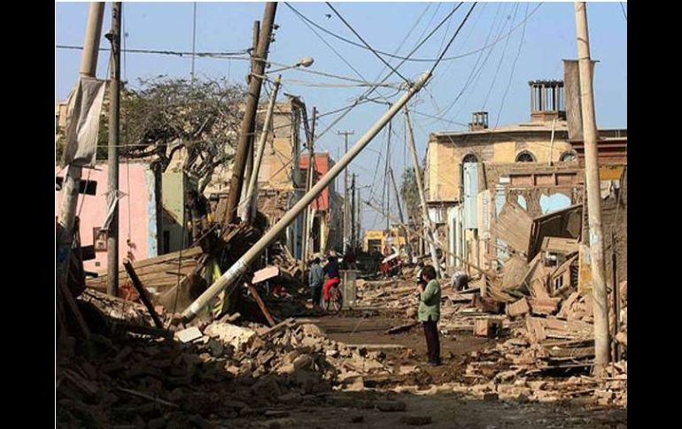 El terremoto de febrero pasado provocó daños por 30 mil millones de dólares. ARCHIVO  /