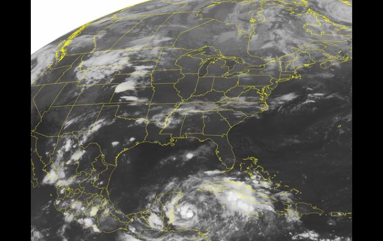 La nueva tormenta tropical podría provocar acumulación de lluvia de tres a cinco pulgadas en la Península de Yucatán. AP  /