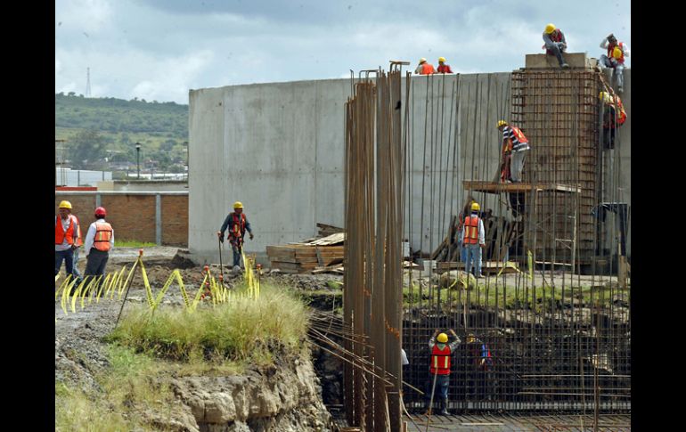 La construcción de la planta de tratamiento de El Ahogado presenta 36.6 por ciento de avance. E. BARRERA  /
