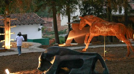 El Jardín Escultórico incluye obra de Juan Soriano, Sebastian y Alejandro Colunga.  /