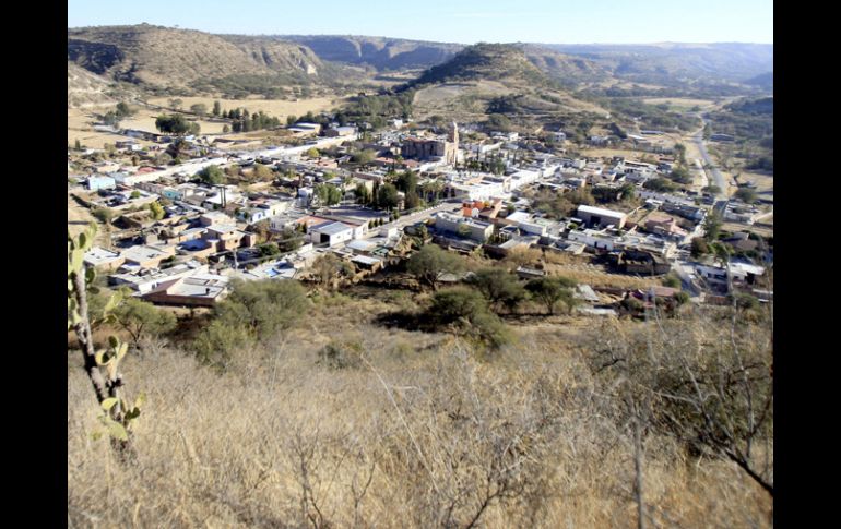 Vista del poblado de Temacapulín, en el municipio de Cañadas de Obregón, que se inundaría para la Presa El Zapotillo. E. PACHECO  /