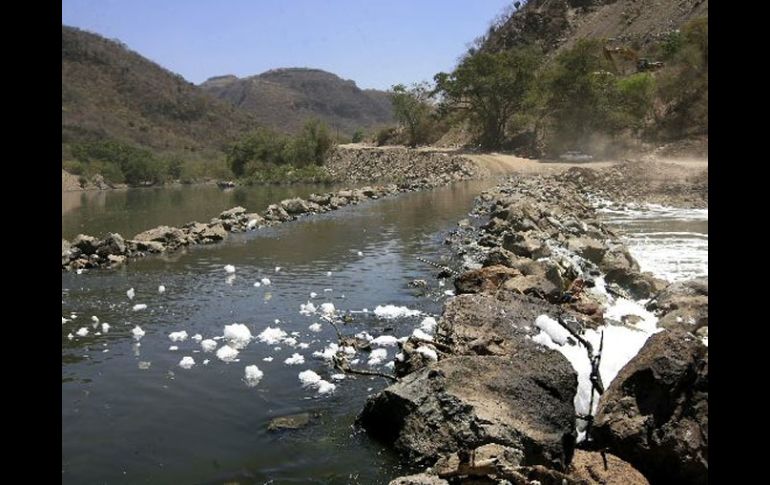 Esperan alcanzar en 2012 el cien por ciento del saneamiento del Río Lerma. ARCHIVO  /