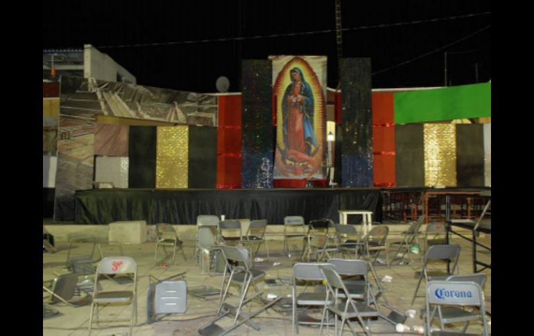 Ocho personas fallecieron en la plaza principal de Tecalitlán al momento del ataque armado. REUTERS  /