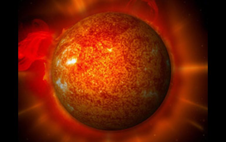 Las erupciones solares son violentas explosiones en la fotosfera del astro rey -equivalentes a millones de bombas de hidrógeno.ESPECIAL  /
