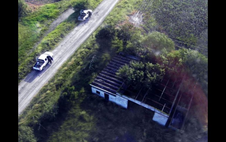 Los cadáveres fueron localizados en terrenos rurales, cerca de donde el año pasado se hallaron los cuerpos de 72 inmigrantes. ARCHIVO  /