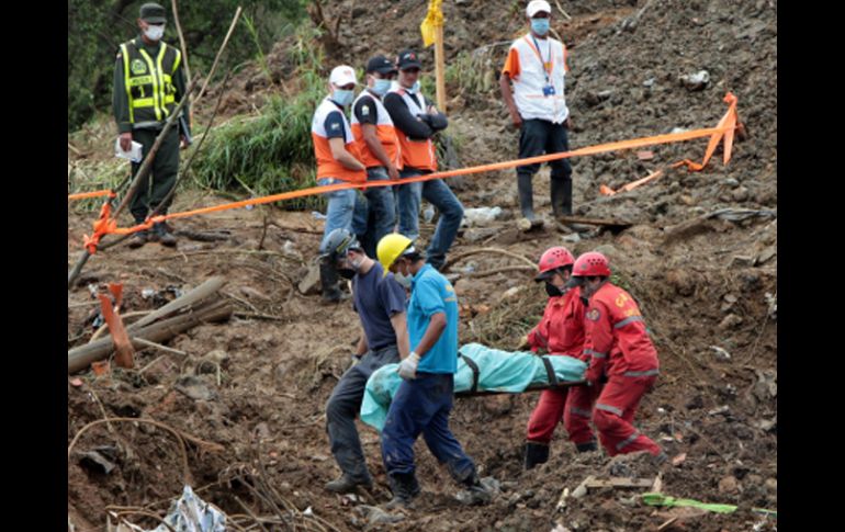 El jefe de la policía provincial Aarón Aquino indicó que 27 cuerpos fueron recuperados. ARCHIVO  /