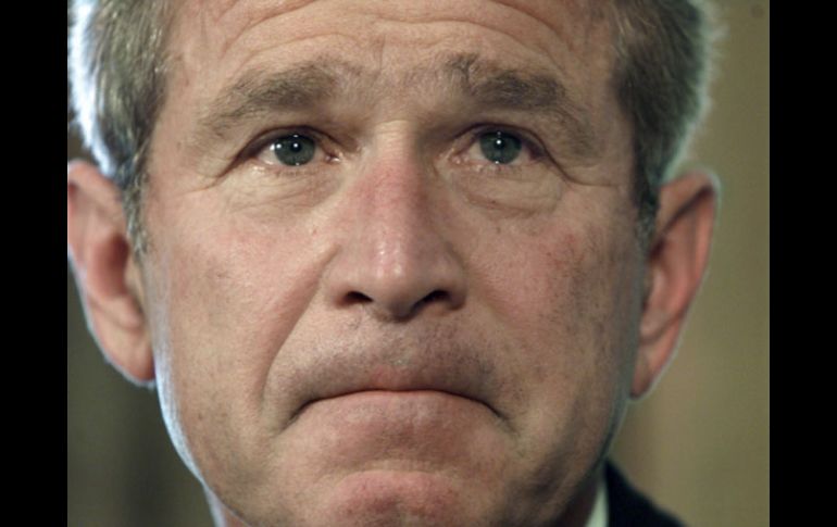 George W. Bush, ex presidente estadounidense, festeja el abitimiento de Osama bin Laden. REUTERS  /