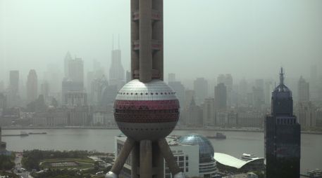 Shanghái esta semana alcanzó durante varios seguidos los niveles más altos de contaminación. REUTERS  /
