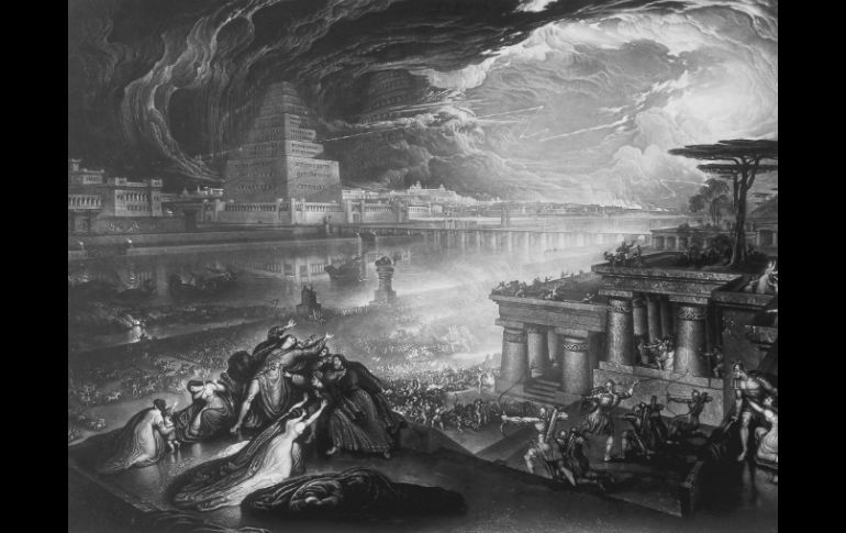 Imagen de La caída de Babilonia, de John Martin. ESPECIAL  /