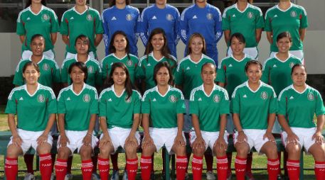 Fotografía de la Selección Femenil mexicana, la cual participó en el pasado Mundial de Alemania 2011. MEXSPORT  /