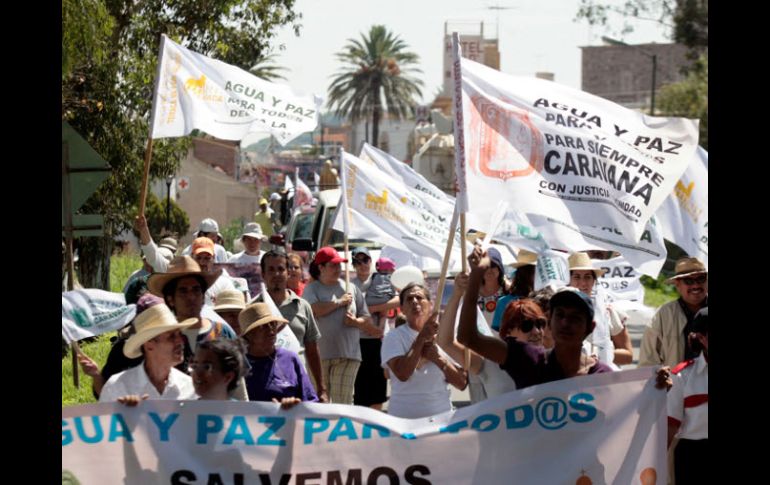 La marcha transitará por poblados como Valle de Guadalupe, Tepatitlán, Zapotlanejo y El Salto. A. HINOJOSA  /