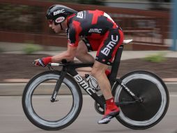 El ciclista autraliano, Cadel Evans,  líder del ranking mundial de la UCI, disputa el Tour de Colorado. AFP  /