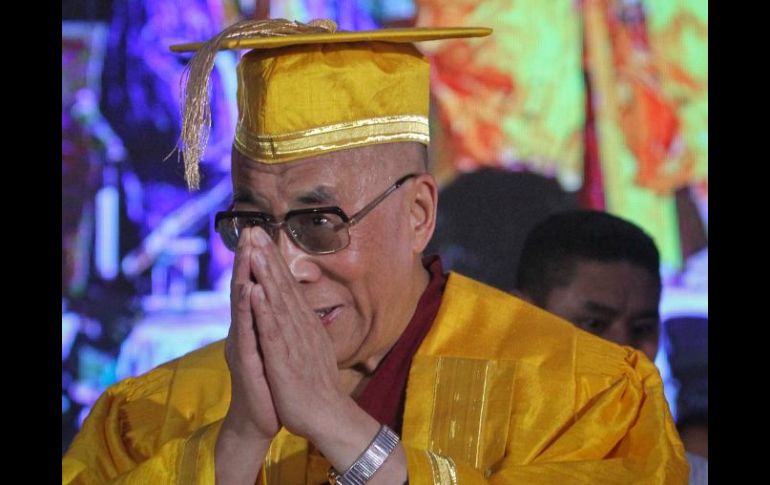 Dalai Lama formará parte del grupo de exponentes del Tercer Encuentro Mundial de Valores 2011. ARCHIVO  /