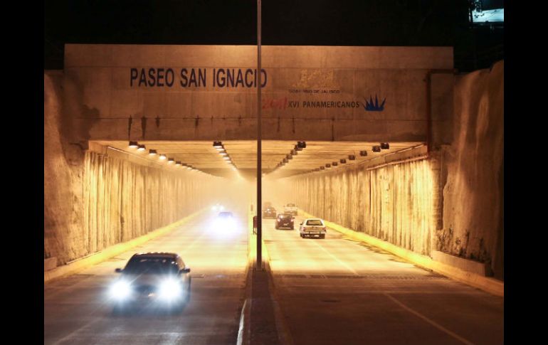 Ayer se abrió a la circulación el túnel de San Ignacio y Niño Obrero, pero restan trabajos de imagen urbana. E. PACHECO  /