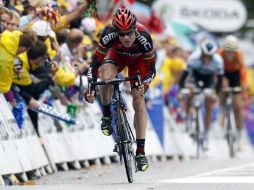 El ciclista australiano Cadel Evans, ocupa el segundo lugar dentro de está clasificación. ARCHIVO  /