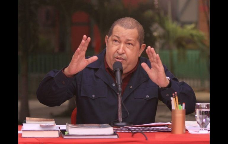 Chávez repetidamente ha dicho que Washington está detrás de un complot para derrocarlo. EFE  /
