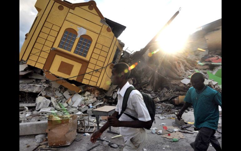 El devastador sismo de 2012 destrozó la capital, Puerto Príncipe. ARCHIVO  /