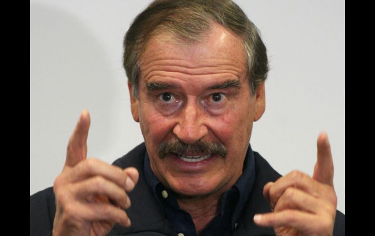El ex presidente Vicente Fox dice que las denuncias se están haciendo casi por oficio. EL UNIVERSAL  /