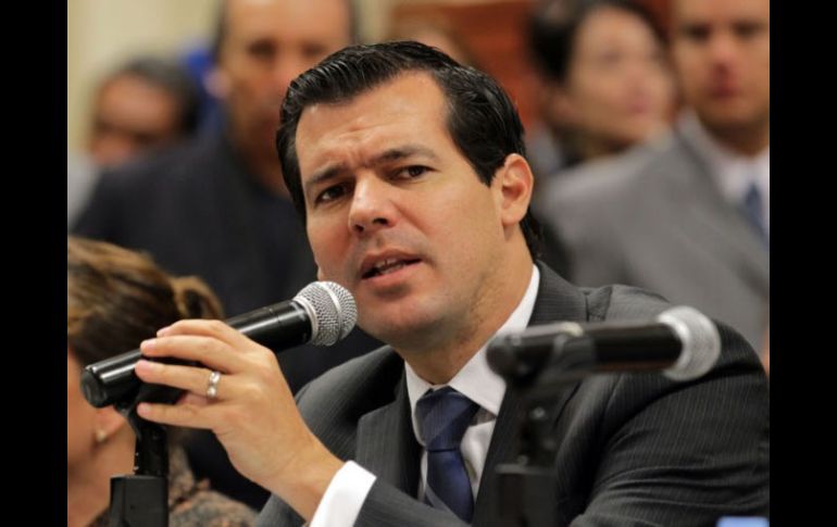 En el marco de la glosa del V informe de Gobierno, Diego Monraz Villaseñor fue cuestionado por los legisladores.  /