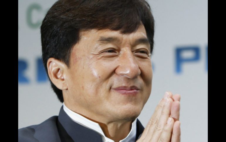 El actor, productor y guionista de cine Jackie Chan. ARCHIVO  /