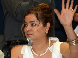 Patricia Retamoza Vega presidenta de la  Comisión de Hacienda y Presupuesto del Congreso local. ACHIVO  /