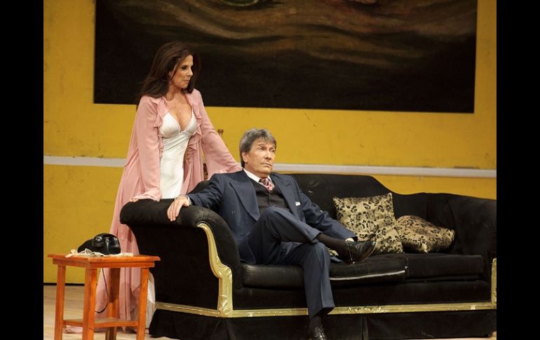 'Filomena Marturano' despide su corta temporada en Guadalajara hoy con dos funciones en el Teatro Galerías.  /