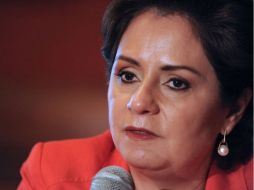 La secretaria (ministra) de Relaciones Exteriores de México, Patricia Espinosa. ARCHIVO  /