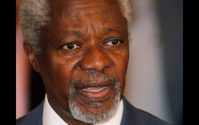 Tras su visita a Damasco, Annan llegó la tarde del lunes a Irán. REUTERS  /