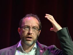 Jimmy Wales, fundador de Wikipedia, participó en la conferencia anual Wikimania. AFP  /