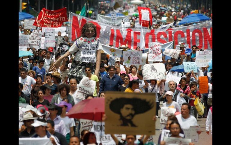 Ayer, en varias ciudades del país, se realizaron las denominadas ''marchas contra la imposición''. ARCHIVO  /