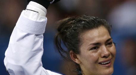 María del rosario Espinoza, la mujer más ganadora en el olimpismo mexicano. AP  /