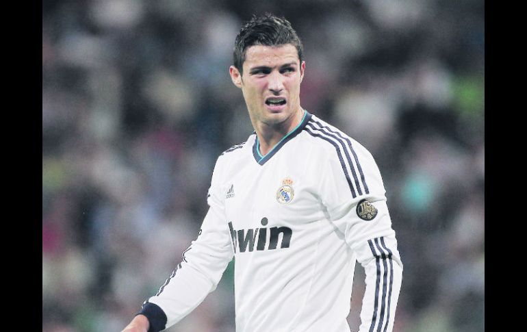 Todo empezó el domingo. Ronaldo no celebró los dos goles que anotó el fin de semana pasado ante Granada. AFP  /