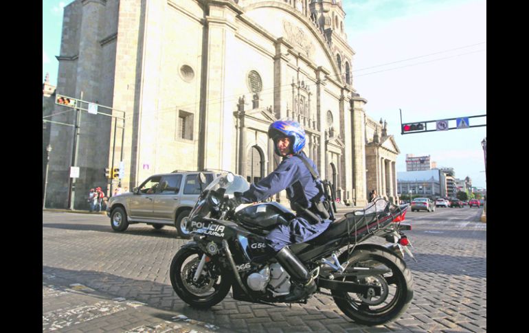 Fuerza operativa. La Policía de Guadalajara cuenta en total con tres mil 200 elementos.  /