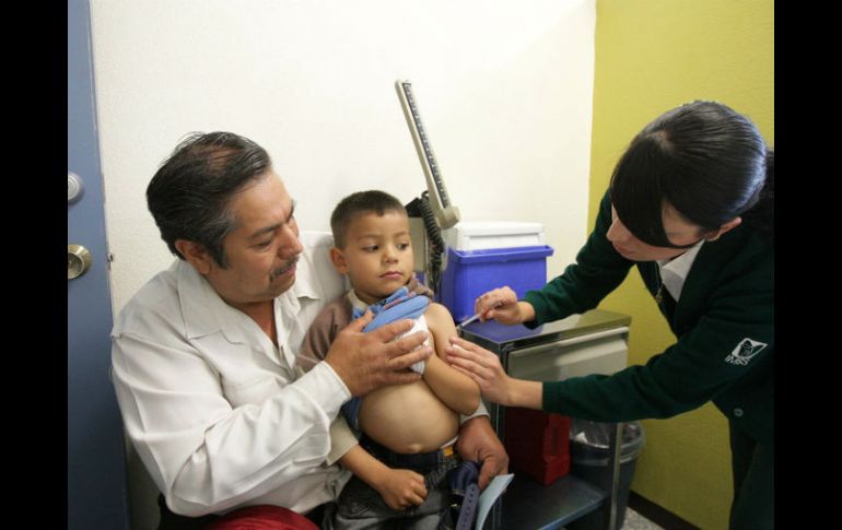 La campaña de vacunación estará vigente del 1 al 5 de octubre. ARCHIVO  /
