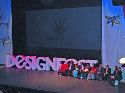 En la imagen un momento de la inauguración del DesignFest ayer. CORTESÍA DESIGNFEST R. YÁÑEZ  /