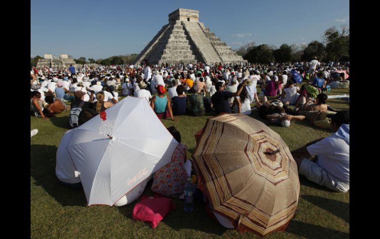 Chichén Itzá fue uno de los sitios más concurridos de estos días. ARCHIVO  /