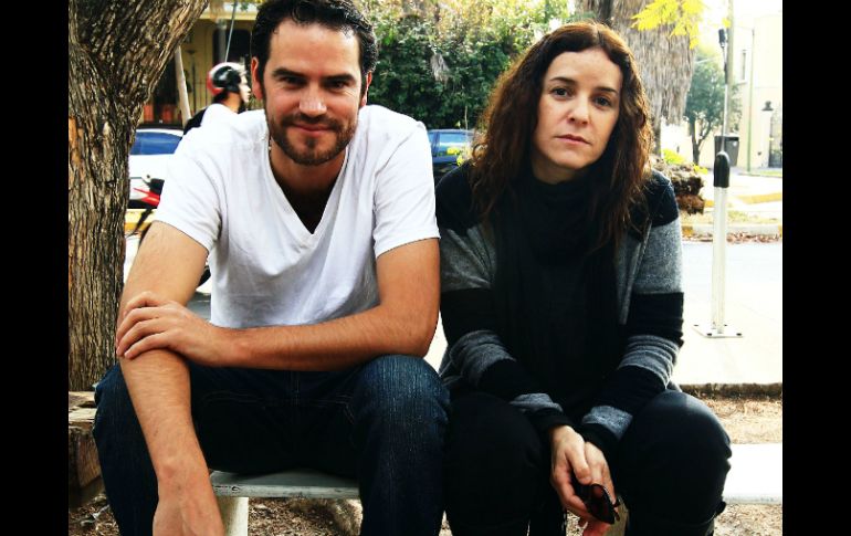 Gil Cervantes y Sara Valenzuela, dos de los promotores de la fundación Tónica. EL INFORMADOR /