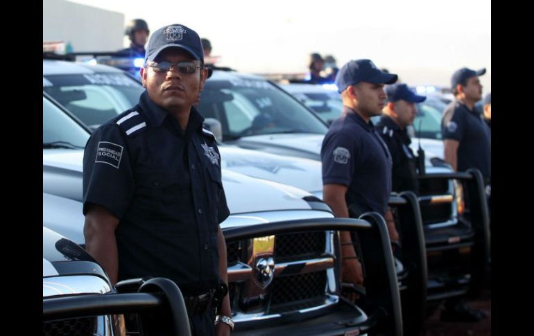 Unos 182 de los 600 elementos de Policía en Tlajomulco de Zúñiga resultaron reprobados. ARCHIVO /