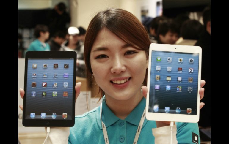 Apple, el principal vendedor de tabletas, despachó 22 millones en el cuarto trimestre. ARCHIVO /