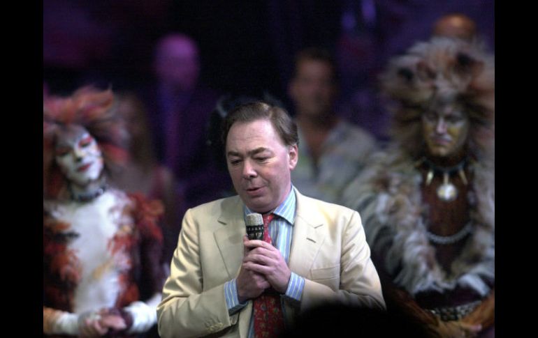 El compositor y productor Andrew Lloyd Webber ha dirigido musicales como ''Cats'' y ''El Fantasma de la Ópera''. ARCHIVO /