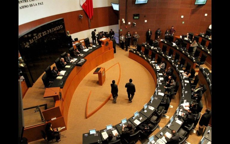 El Senado de la República turna a las comisiones de Gobernación, Justicia y Estudios Legislativos la iniciativa de reforma. ARCHIVO /