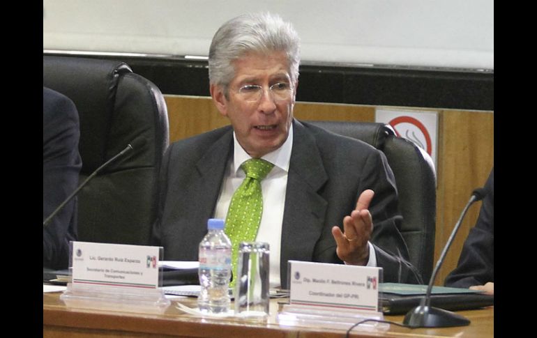 Ruiz Esparza resalta que con la reforma se fortalecerá la capacidad rectora del Estado. ARCHIVO /