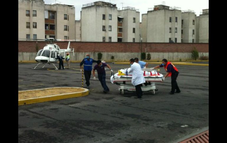 Debido a la cantidad de heridos, muchos de ellos serán llevados a nosocomios de Puebla. TOMADA DE @miriampomposo  /
