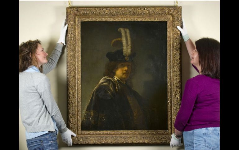 Se creía que la pintura había sido obra de un pupilo del afamado pintor holandés. AFP /
