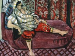 Mujer Sobre Divan de Rosa, obra del pintor Henri Matisse. ARCHIVO /