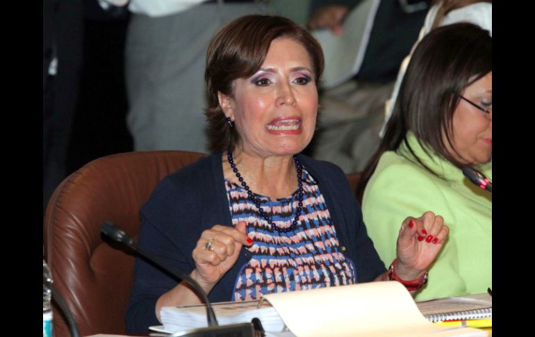 Rosario Robles Berlanga asegura que no se encuentra involucrada en los hechos de Boca del Río. SUN /