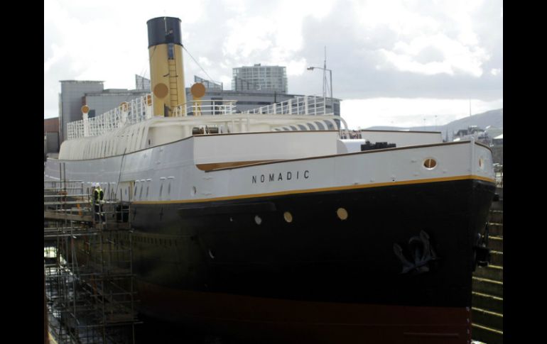 Con seis plantas y 14 mil metros cuadrados, el Belfast Titanic tiene la forma de cuatro proas, como el auténtico barco. ARCHIVO /