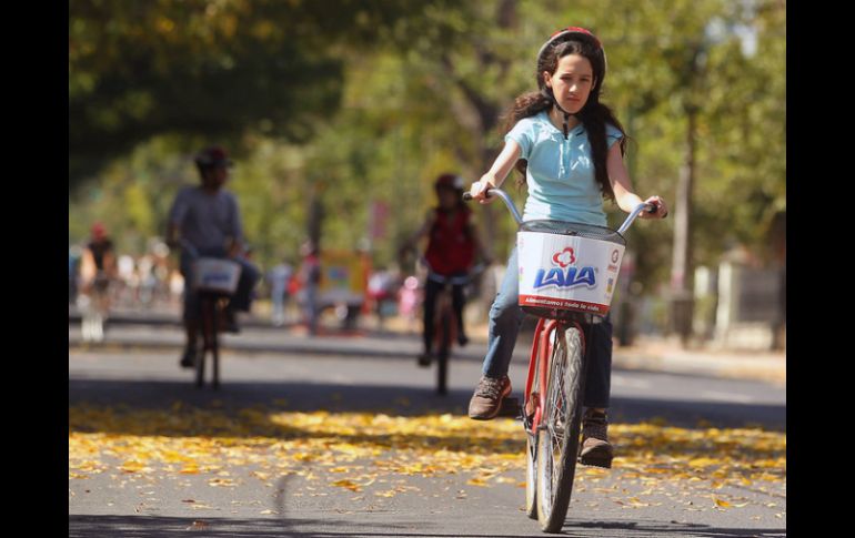 Empresa dona bicicletas a la Vía, que se utilizan a partir de hoy por niños y adultos. ARCHIVO /