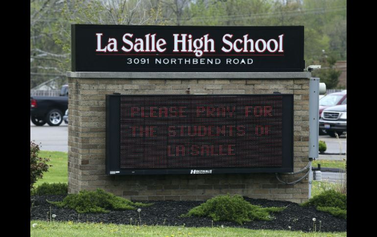 El episodio tuvo lugar durante las primeras horas del día en LaSalle High School, un instituto privado de Cincinnati AP /